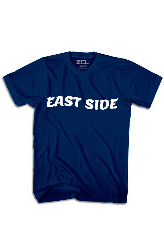 East Side Tee (White Logo) - Zamage