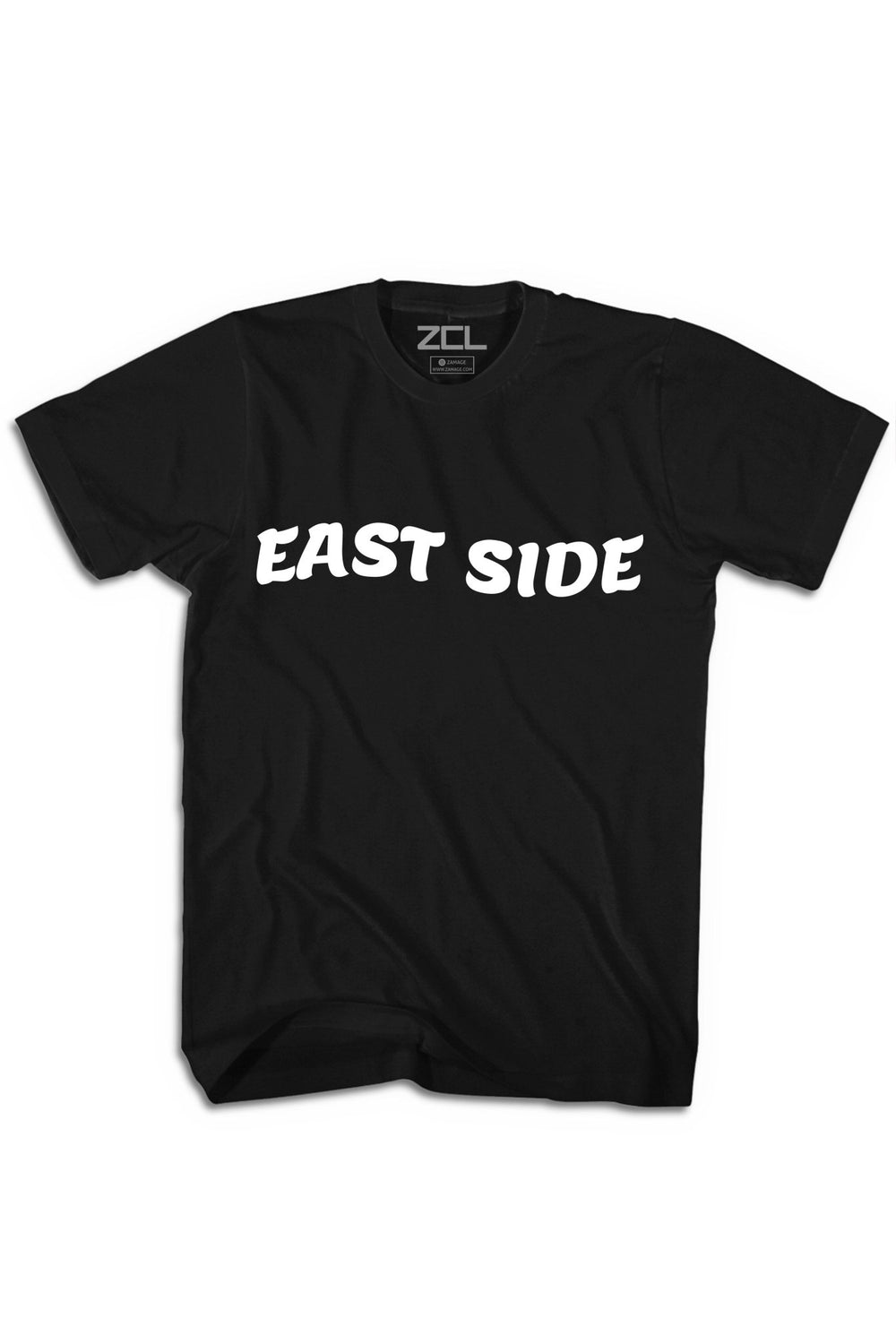 East Side Tee (White Logo) - Zamage