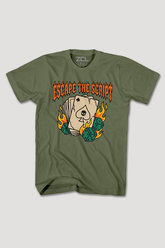 ESCAPE THE SCRIPT TEE - Zamage