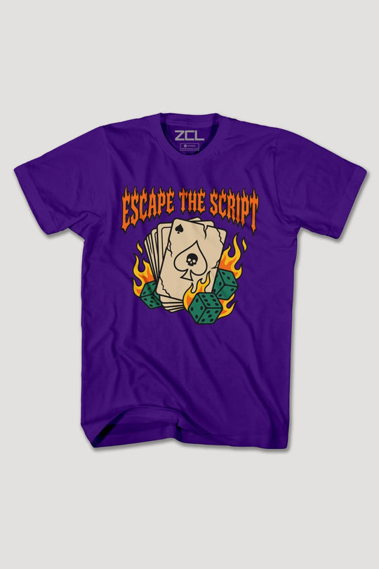 ESCAPE THE SCRIPT TEE - Zamage