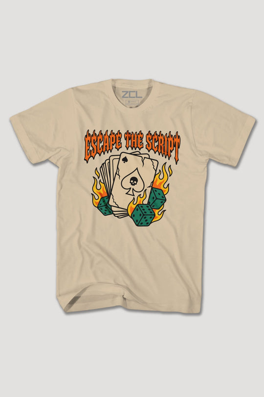 ESCAPE THE SCRIPT TEE - Zamage