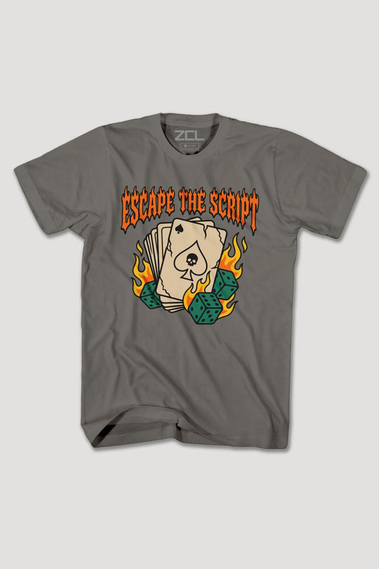 ESCAPE THE SCRIPT TEE - Zamage