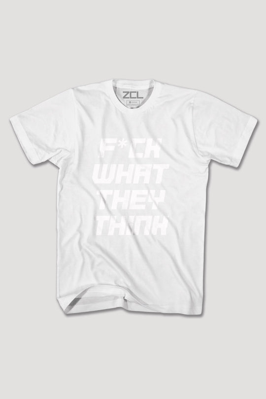 F What They Think Tee (White Logo) - Zamage
