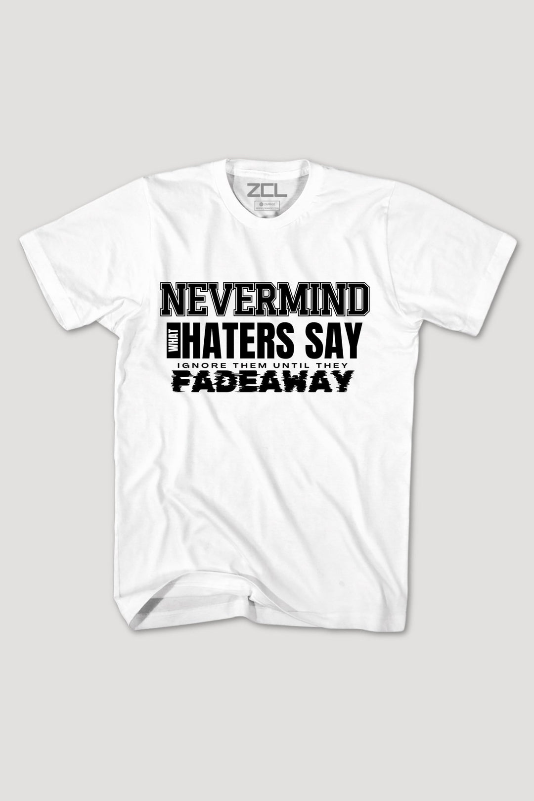 Fadeaway Tee (Black Logo) - Zamage