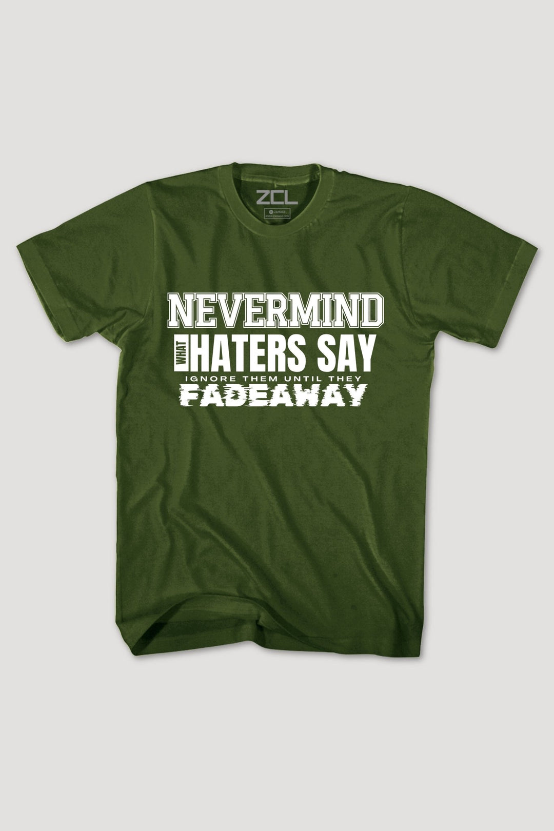 Fadeaway Tee (White Logo) - Zamage