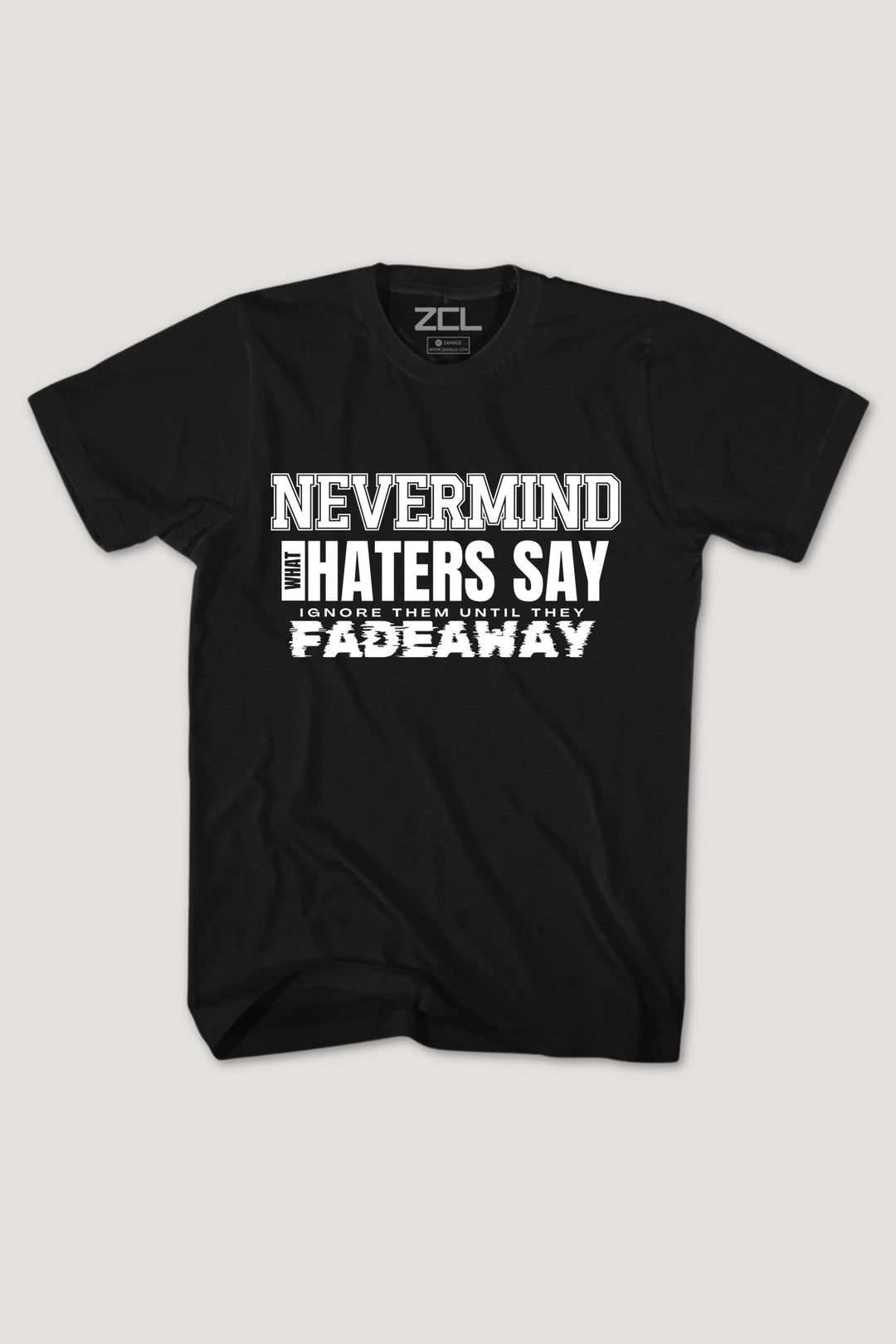 Fadeaway Tee (White Logo) - Zamage