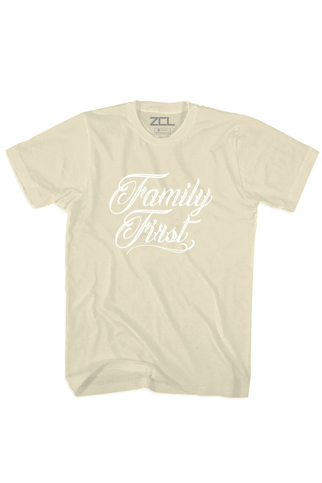 Family First Tee (White Logo) - Zamage