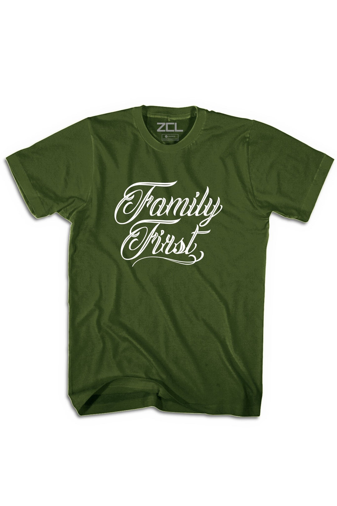 Family First Tee (White Logo) - Zamage