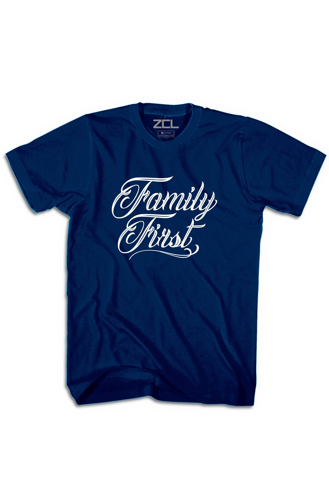 Family First Tee (White Logo) - Zamage