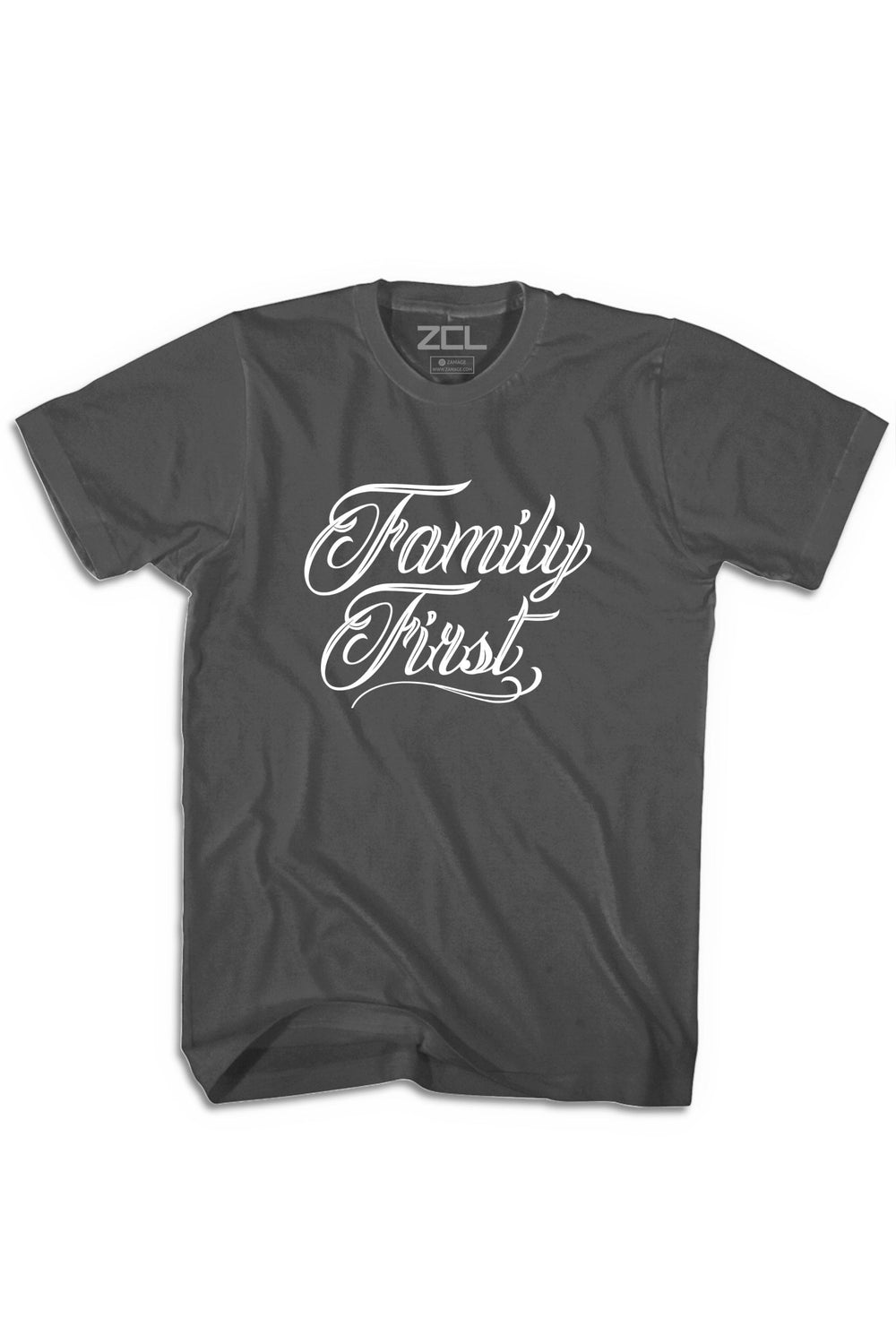 Family First Tee (White Logo) - Zamage