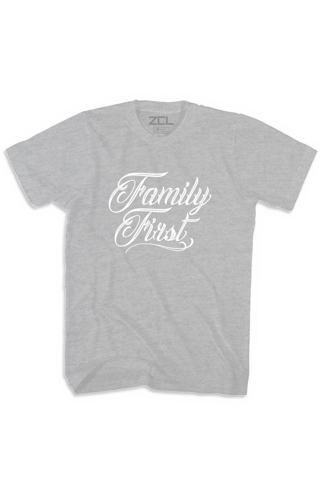 Family First Tee (White Logo) - Zamage