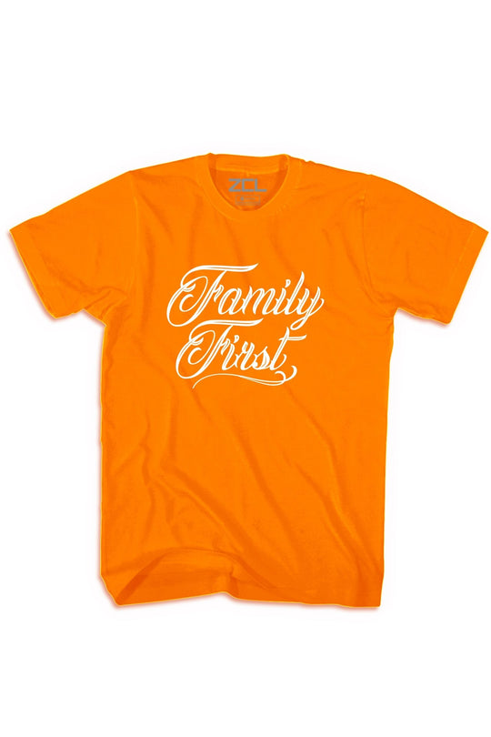 Family First Tee (White Logo) - Zamage