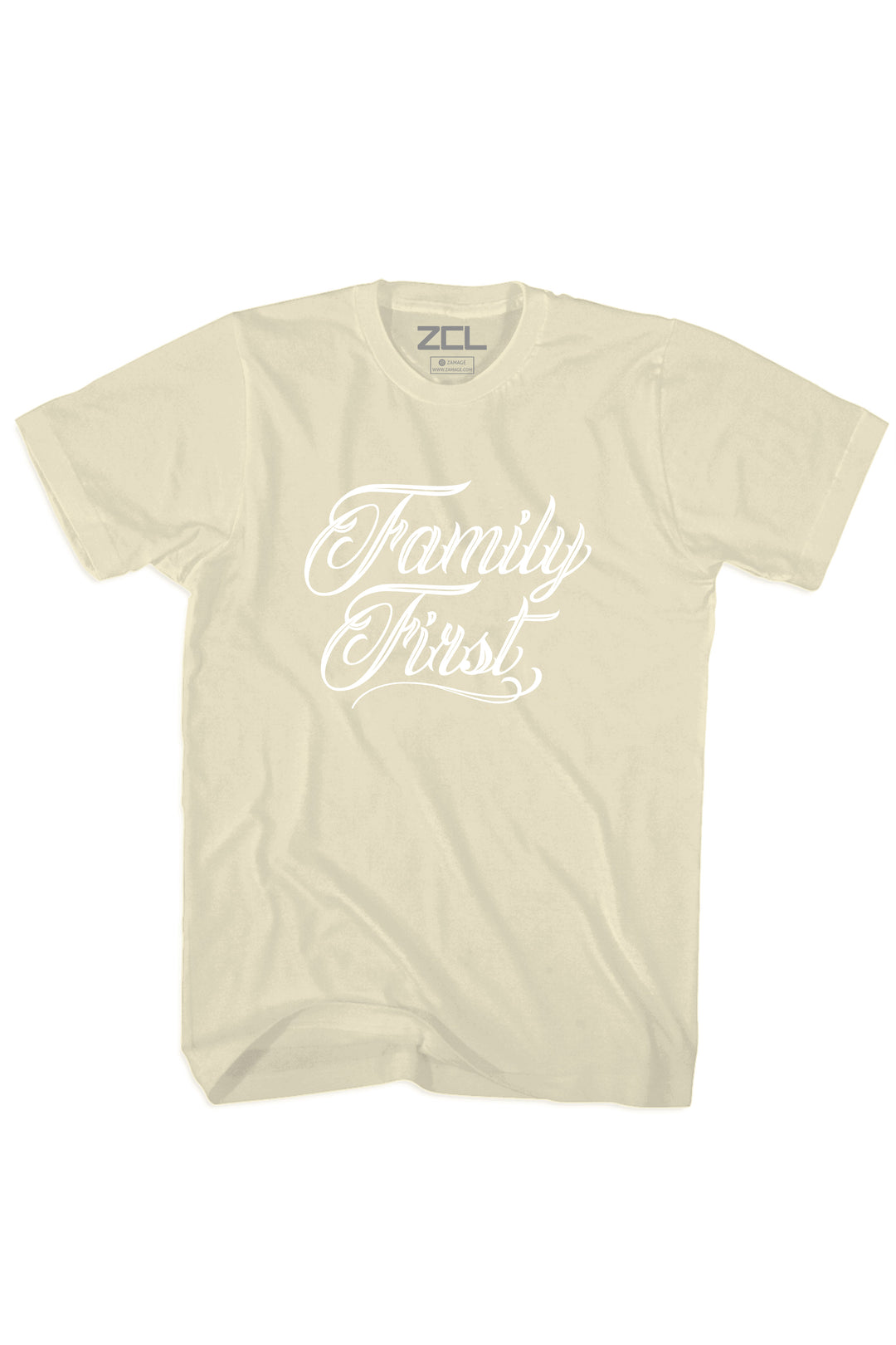 Family First Tee (White Logo)