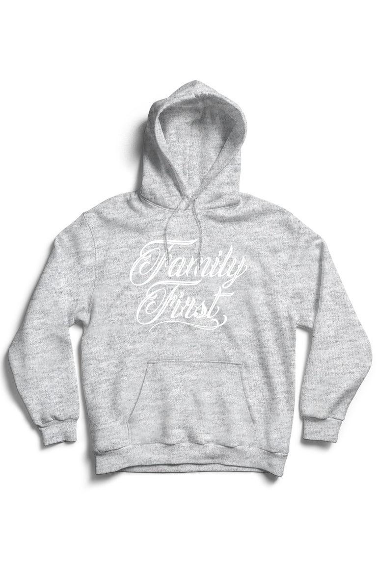 Family First Hoodie (White Logo)