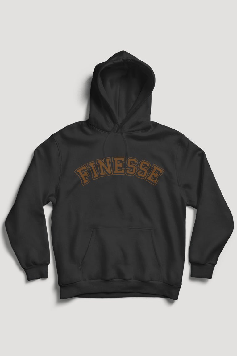 Finesse Hoodie (Brown Logo) - Zamage