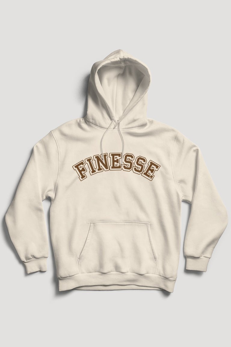 Finesse Hoodie (Brown Logo) - Zamage