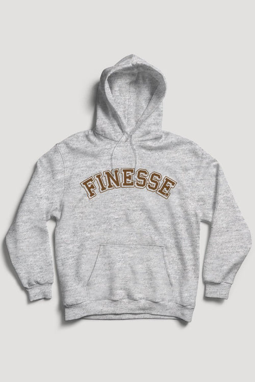 Finesse Hoodie (Brown Logo) - Zamage