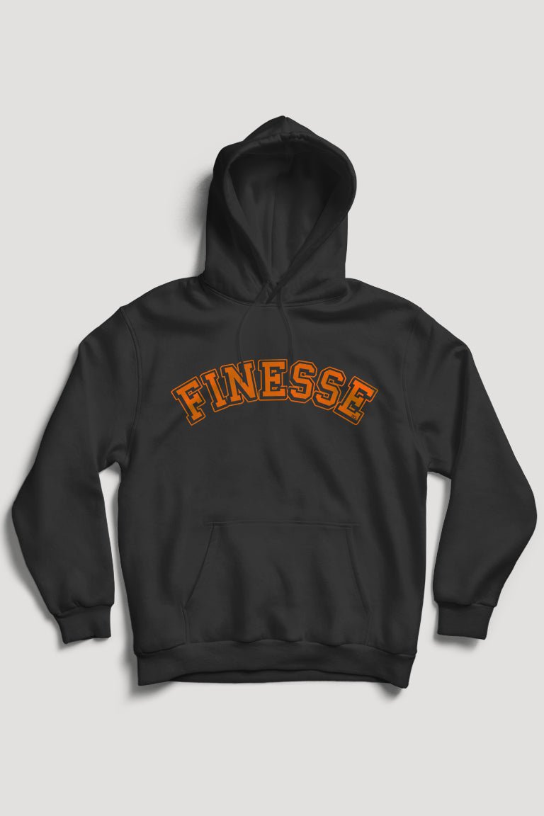 Finesse Hoodie (Orange Logo) - Zamage