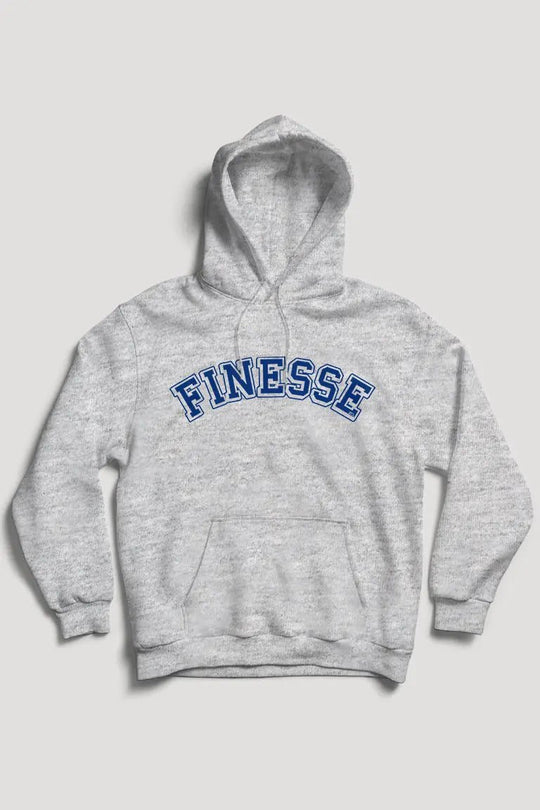 Finesse Hoodie (Royal Blue Logo) - Zamage