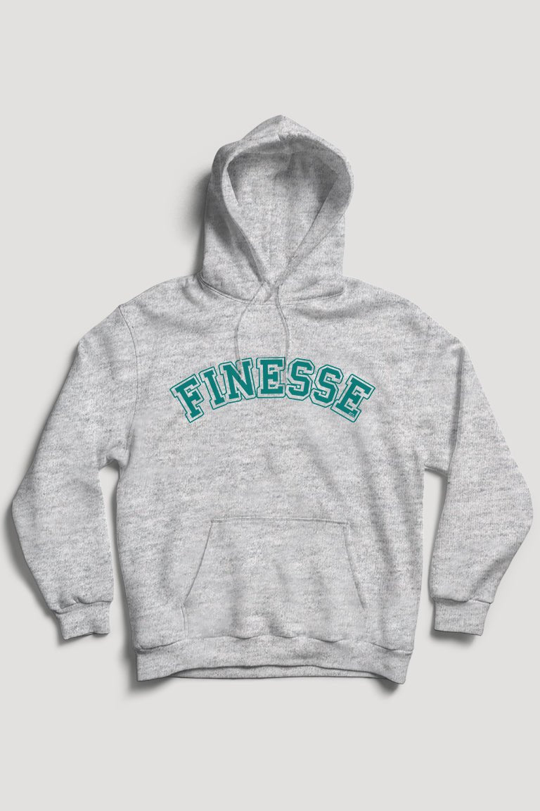 Finesse Hoodie (Teal Logo) - Zamage