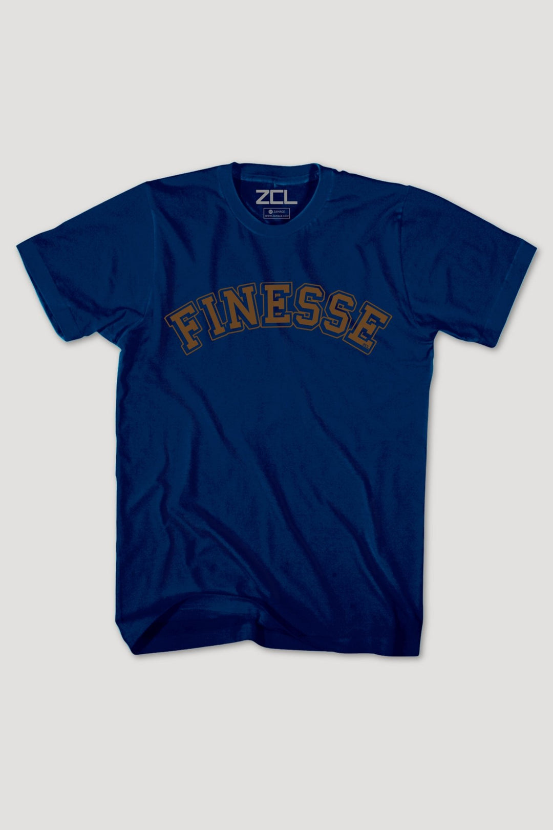Finesse Tee (Brown Logo) - Zamage