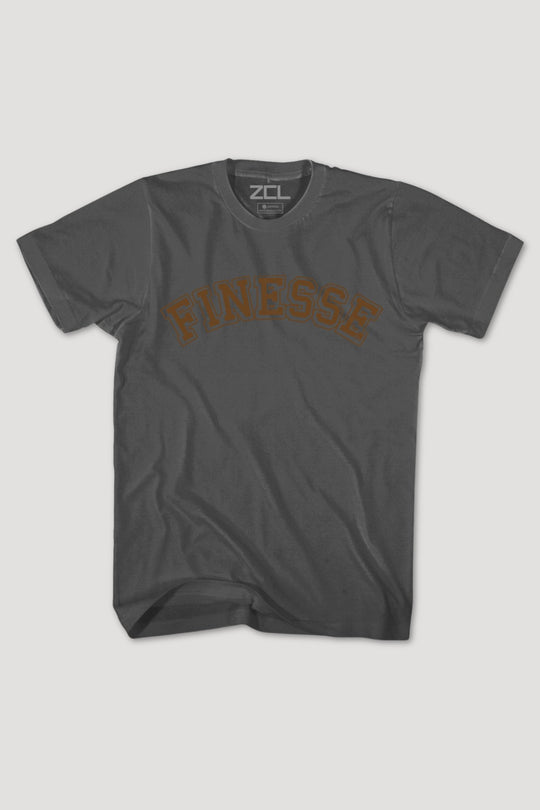 Finesse Tee (Brown Logo) - Zamage