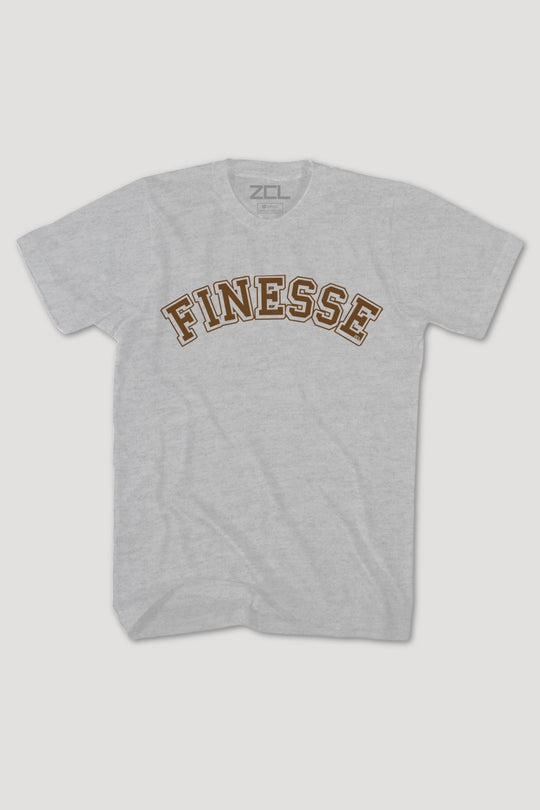Finesse Tee (Brown Logo) - Zamage