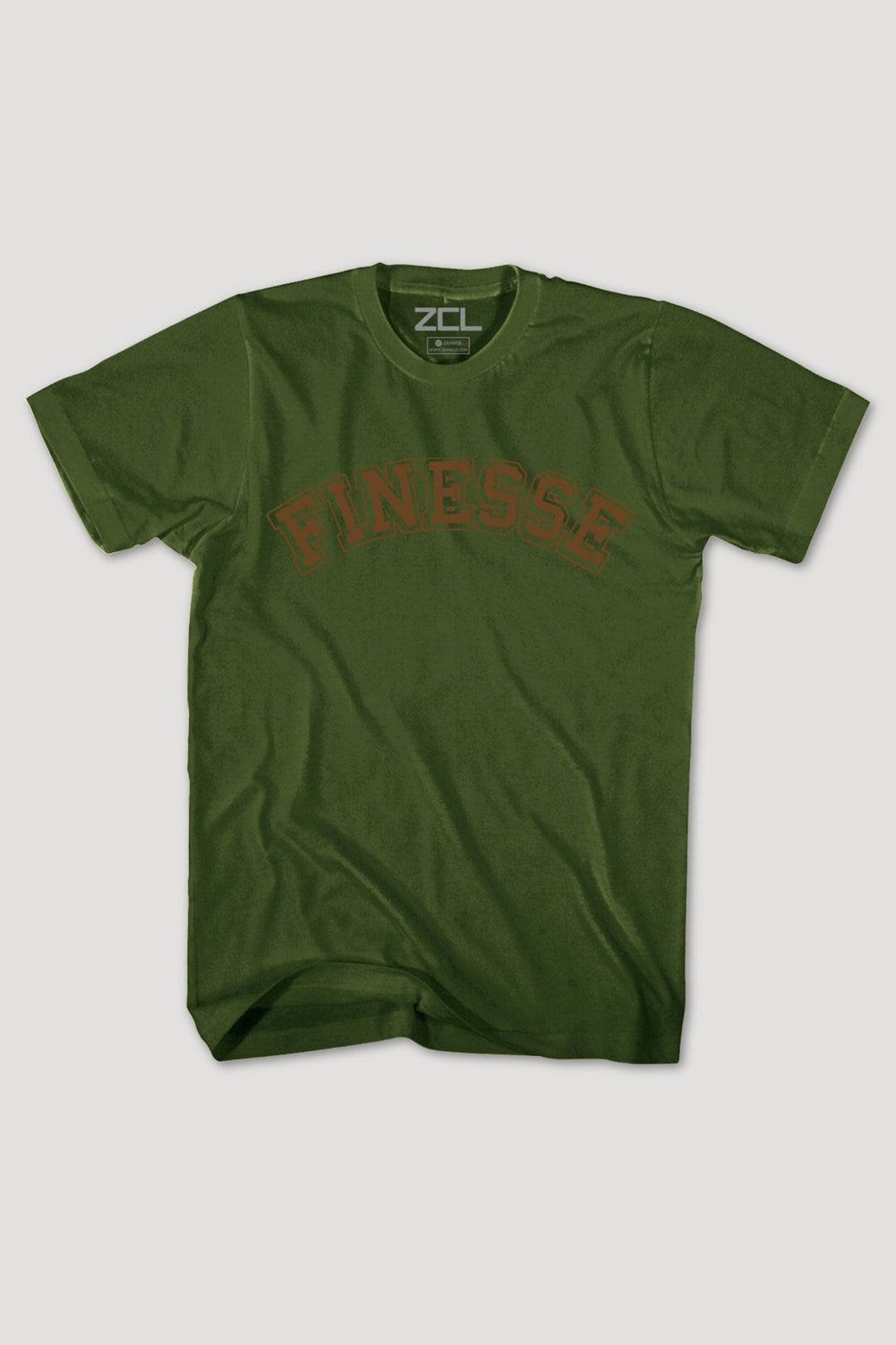 Finesse Tee (Brown Logo) - Zamage