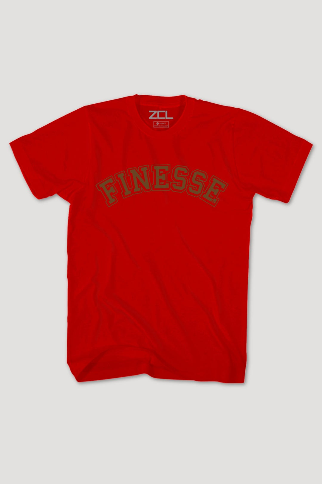 Finesse Tee (Brown Logo) - Zamage