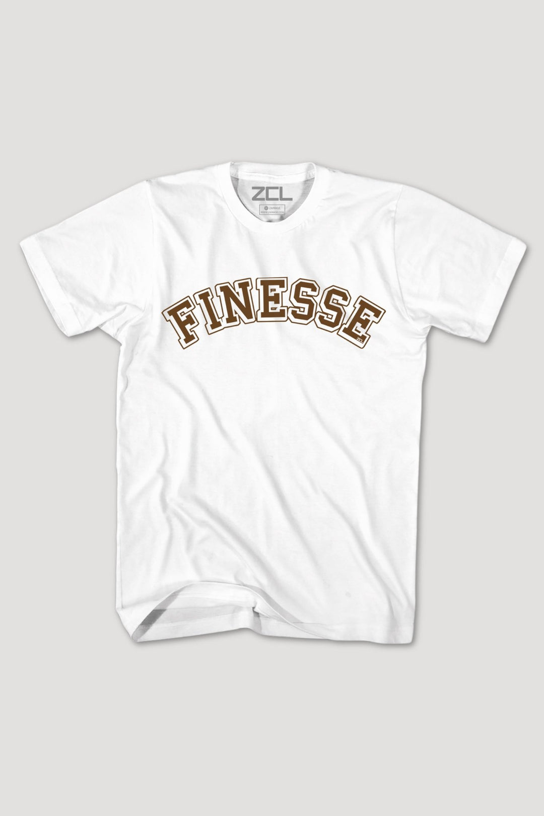 Finesse Tee (Brown Logo) - Zamage