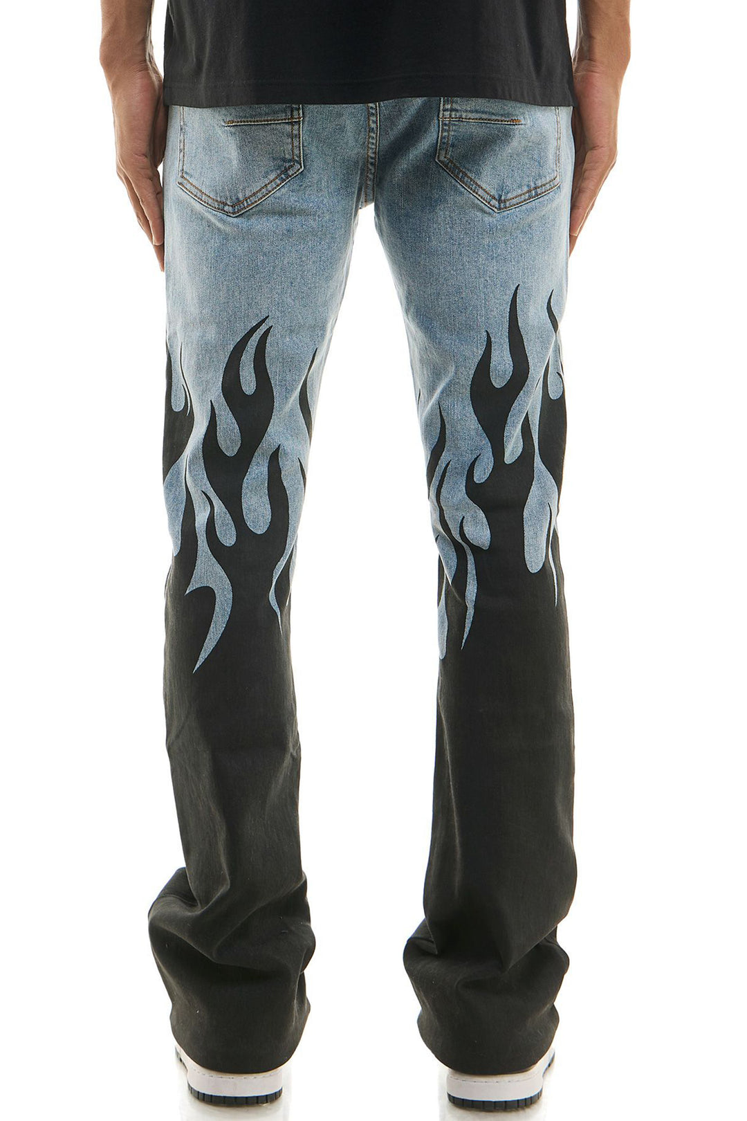 Inferno Rise Stacked Denim (Blue Wash)