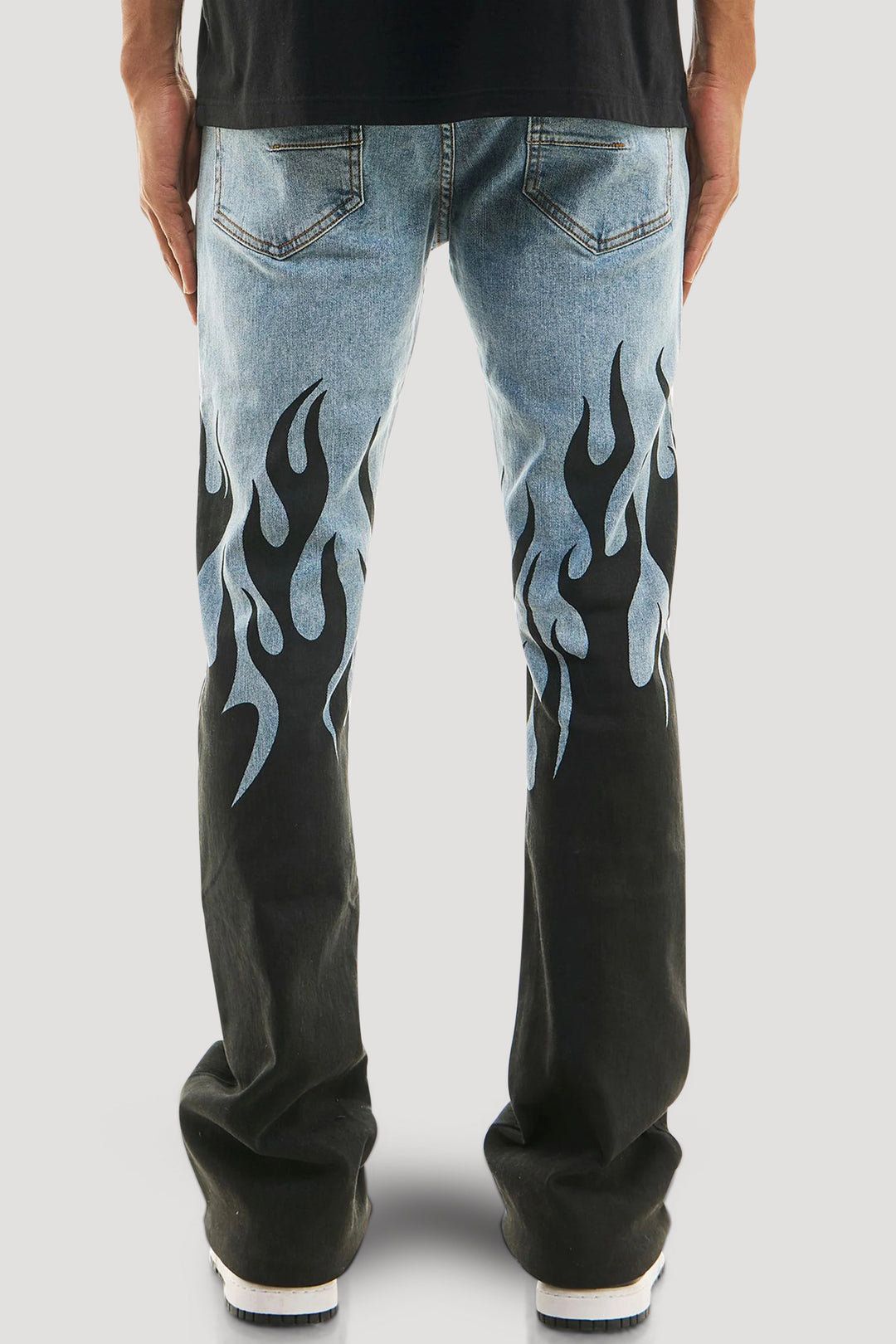 Inferno Rise Stacked Denim (Blue Wash)