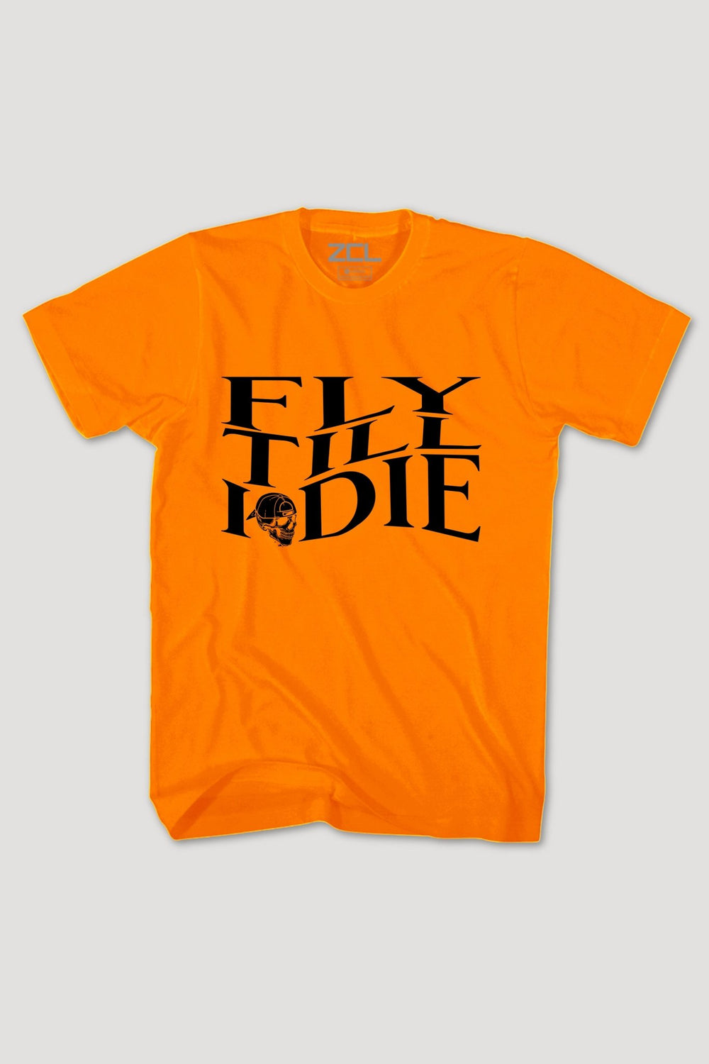 Fly Till I Die Tee (Black Logo) - Zamage
