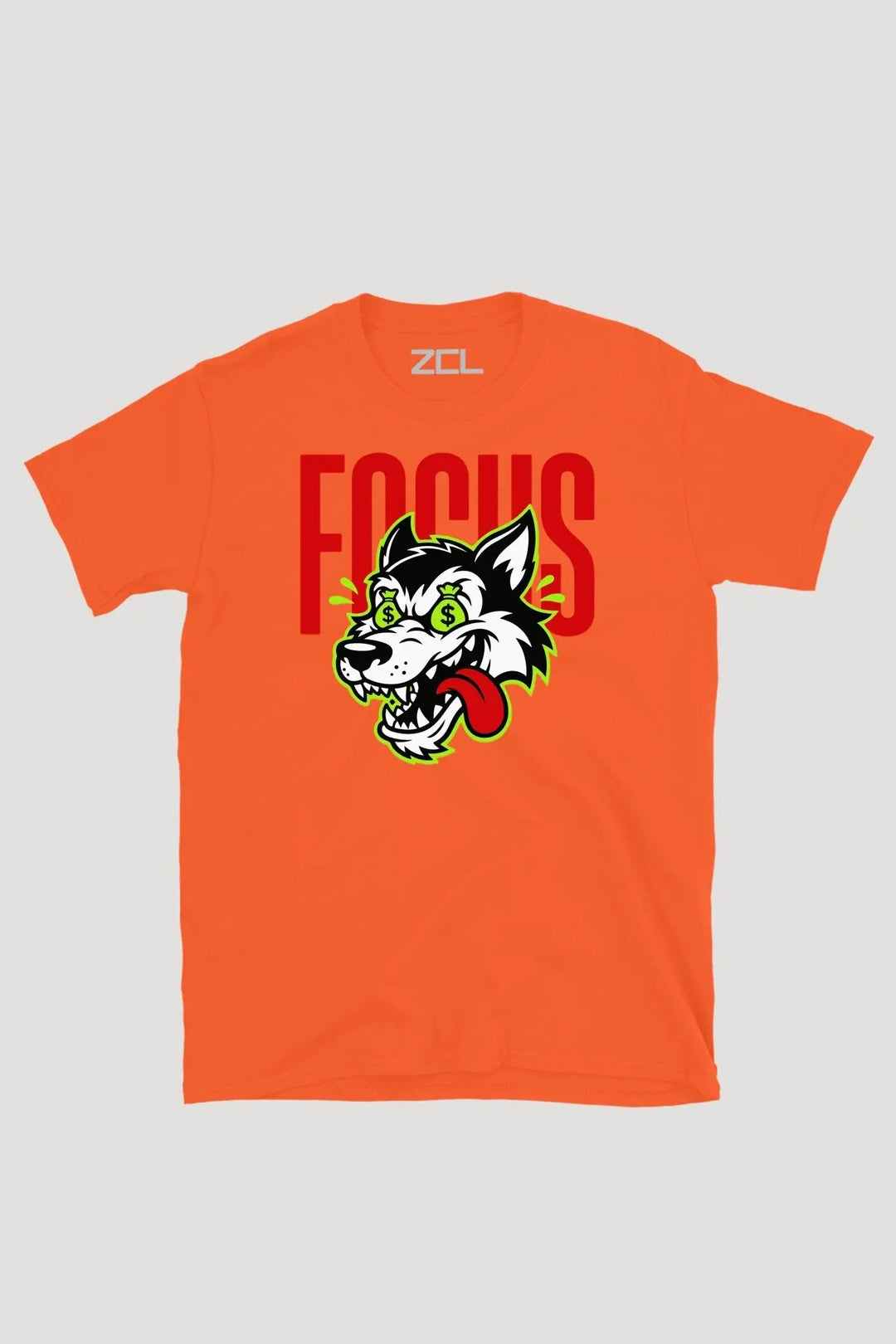 Focus Mode Wolf Tee - Zamage