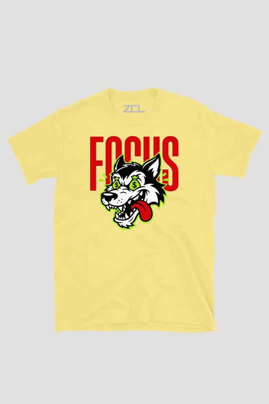 Focus Mode Wolf Tee - Zamage