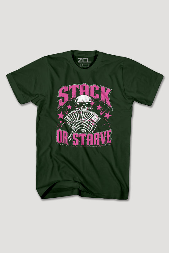 STACK OR STARVE TEE