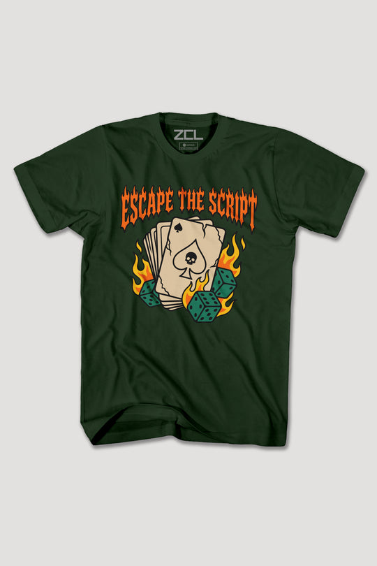 ESCAPE THE SCRIPT TEE
