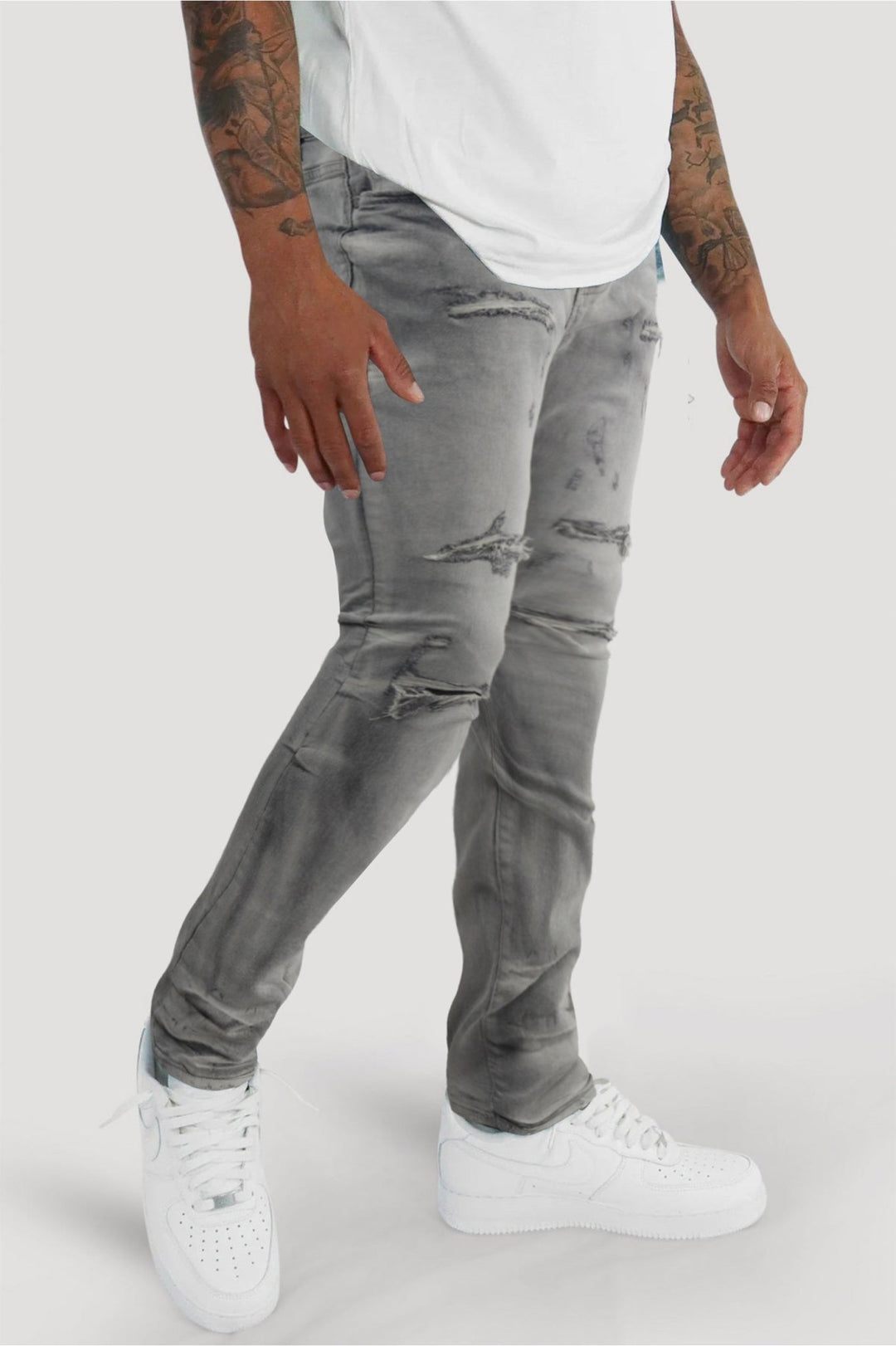 Frame Fit Denim (Stone Wash) (AD2073) - Zamage