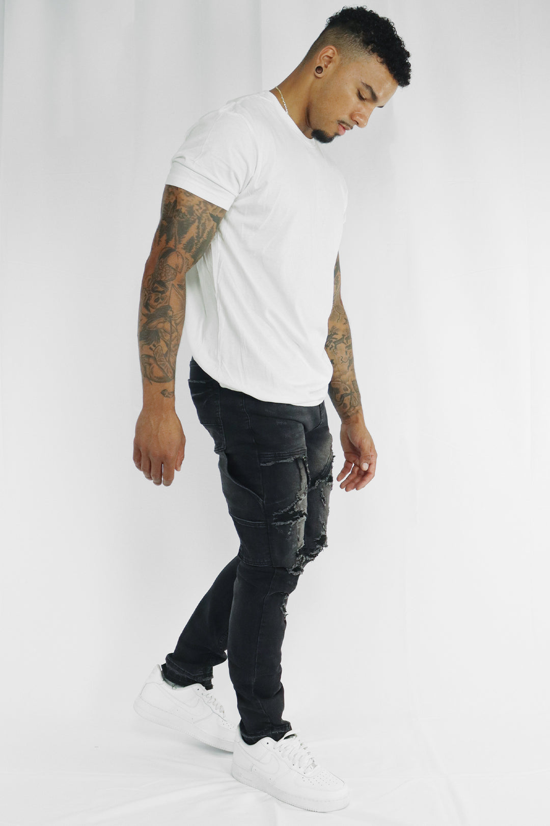 For the Frame Denim (Black Wash) - Zamage