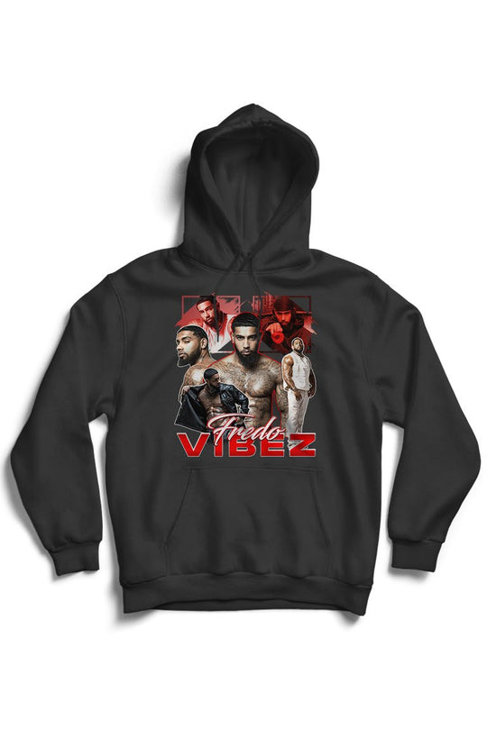 Fredo Vibez Hoodie (Red) - Zamage
