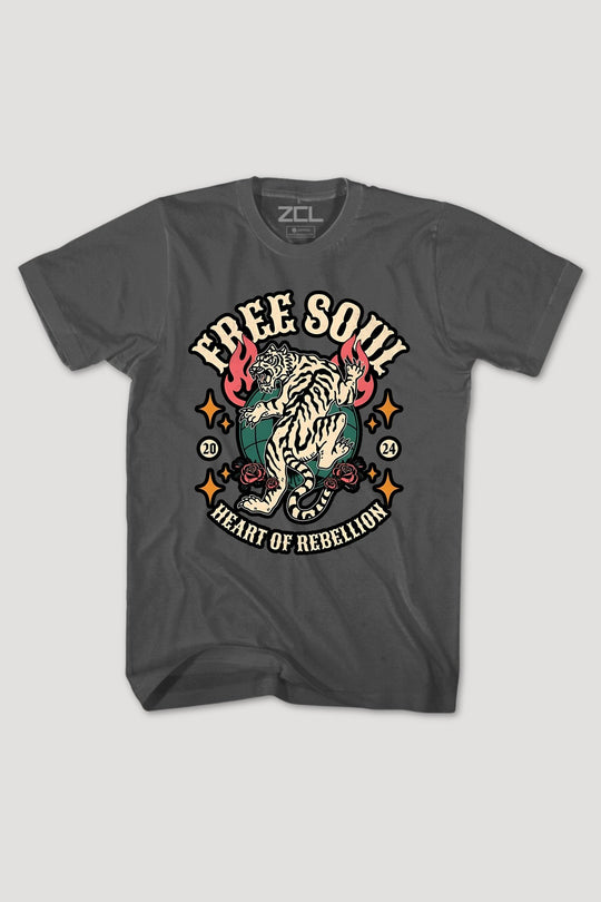 Free Soul Tee (Multi Color Logo) - Zamage