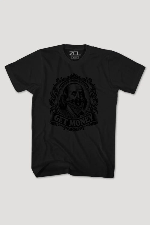 Get Money Tee (Black Logo) - Zamage