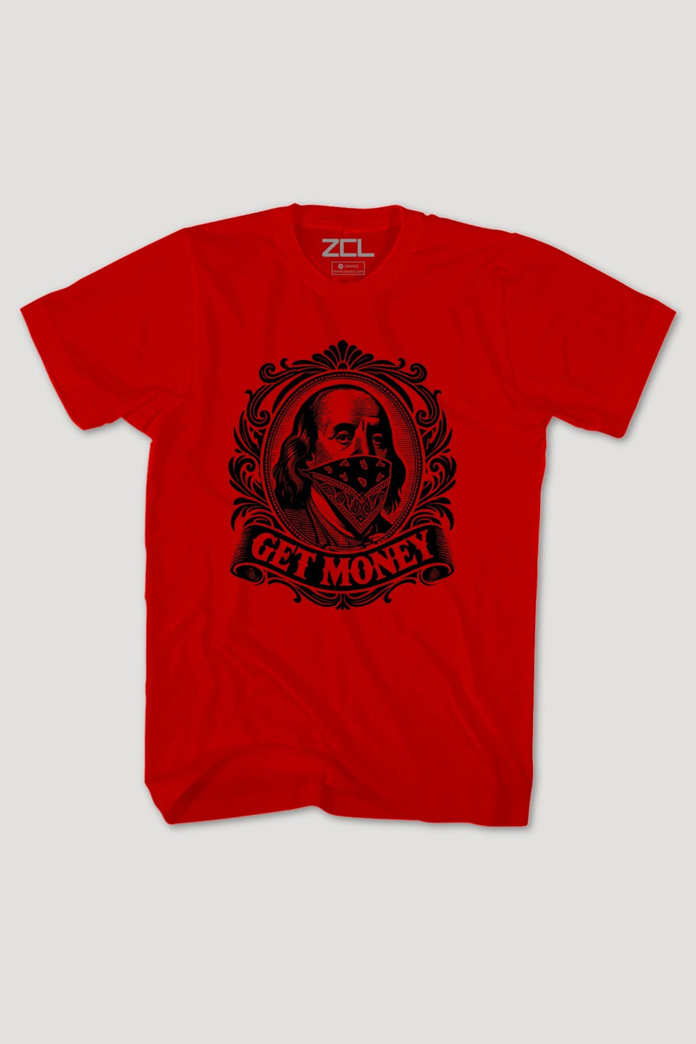 Get Money Tee (Black Logo) - Zamage