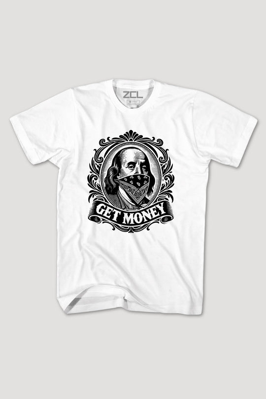 Get Money Tee (Black Logo) - Zamage