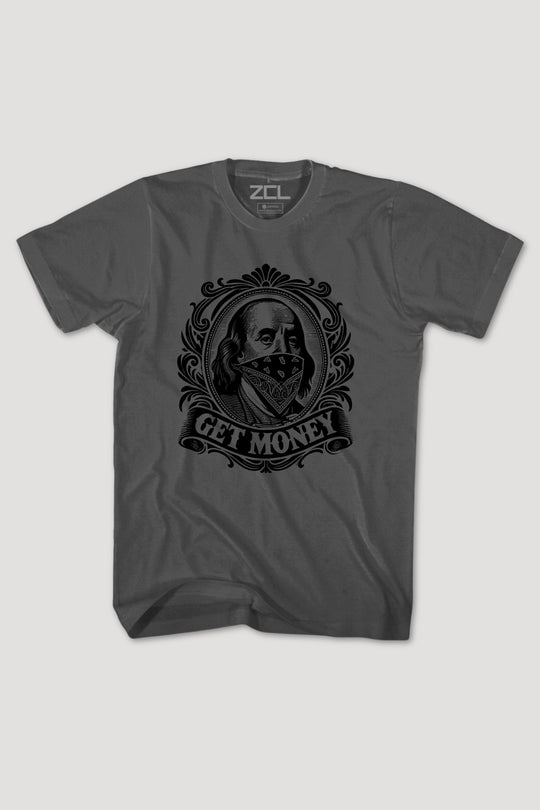 Get Money Tee (Black Logo) - Zamage