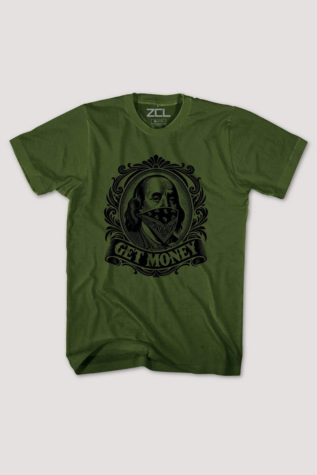 Get Money Tee (Black Logo) - Zamage