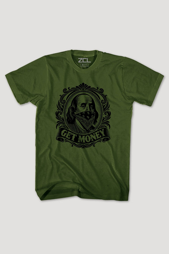 Get Money Tee (Black Logo) - Zamage