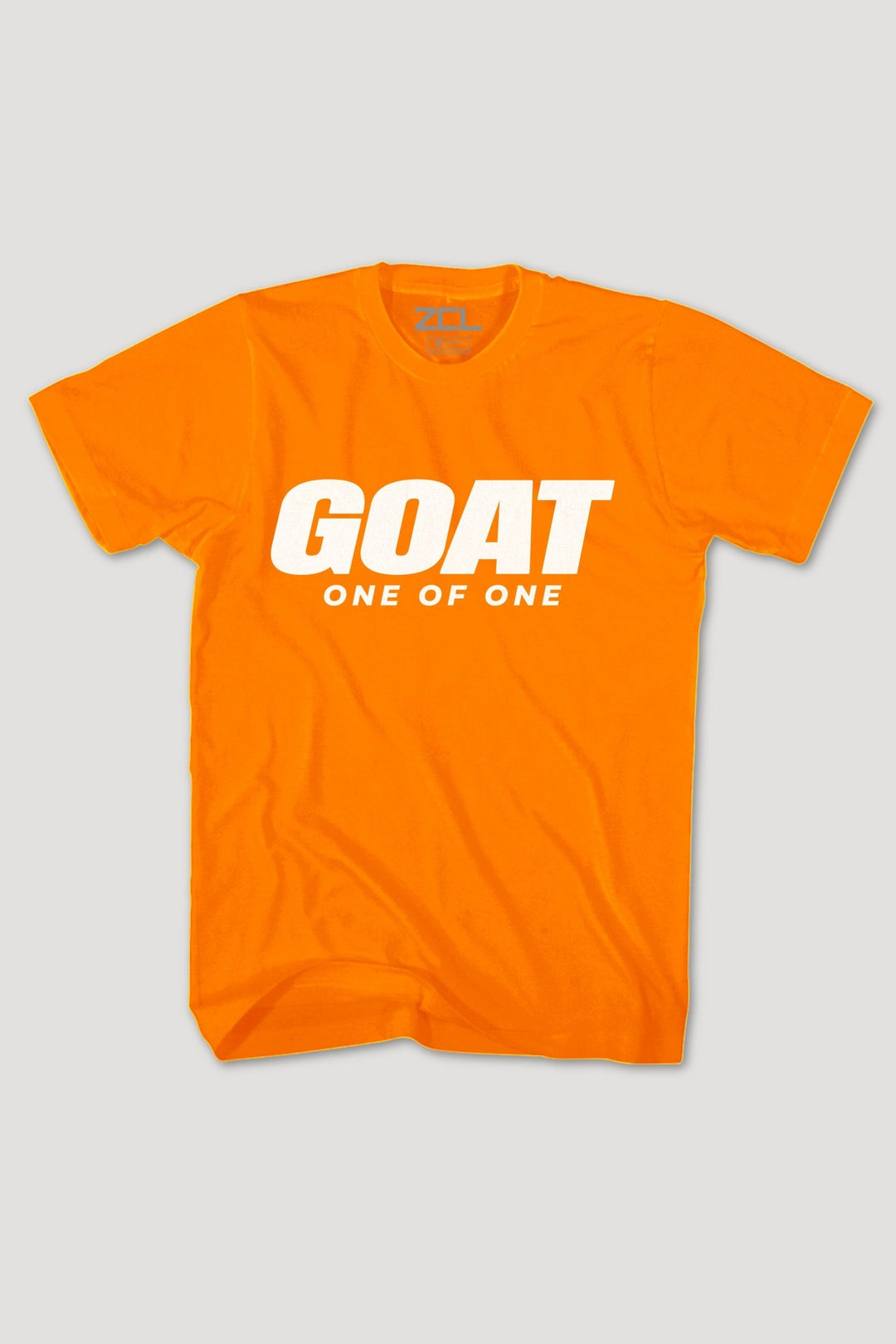 Goat All Caps Tee (White Logo) - Zamage