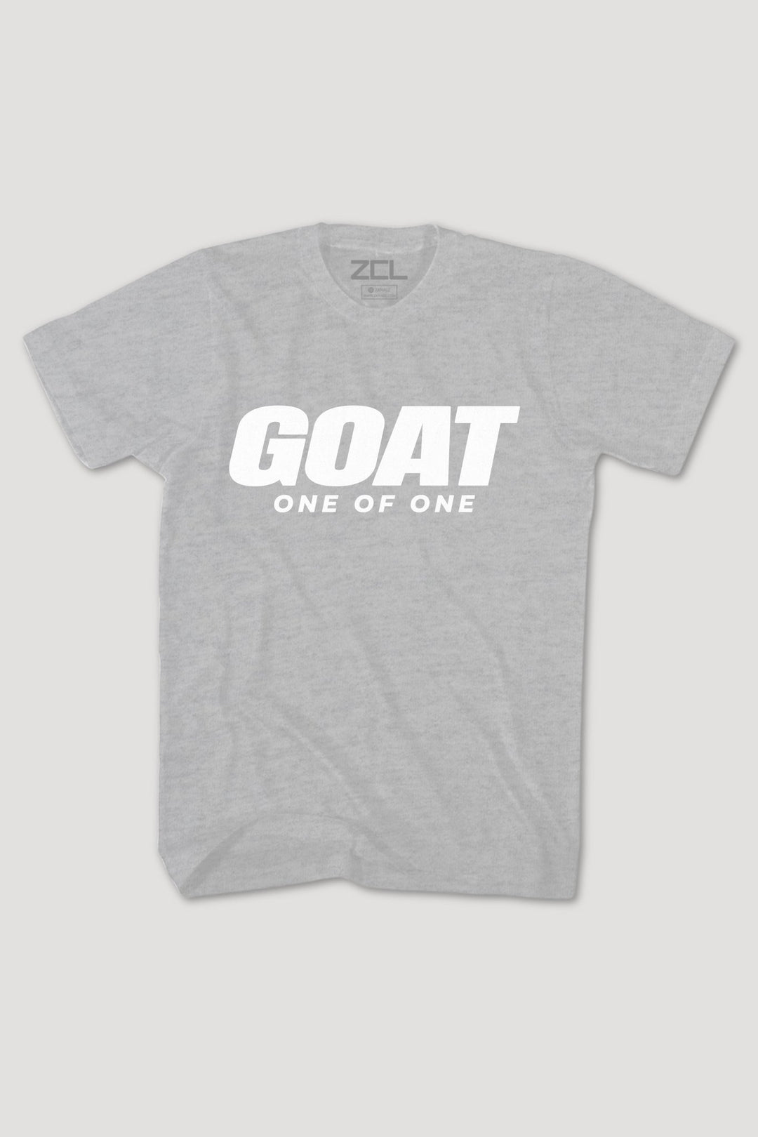 Goat All Caps Tee (White Logo) - Zamage