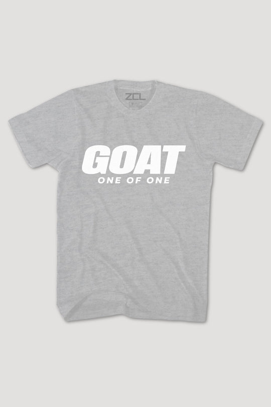 Goat All Caps Tee (White Logo) - Zamage